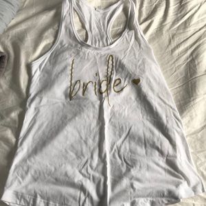 Bride racer bank tank